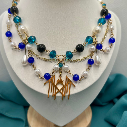 Blue Tomb Necklace