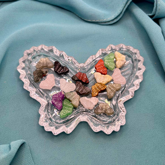 Mystery Mini Butterfly Crystal Carving