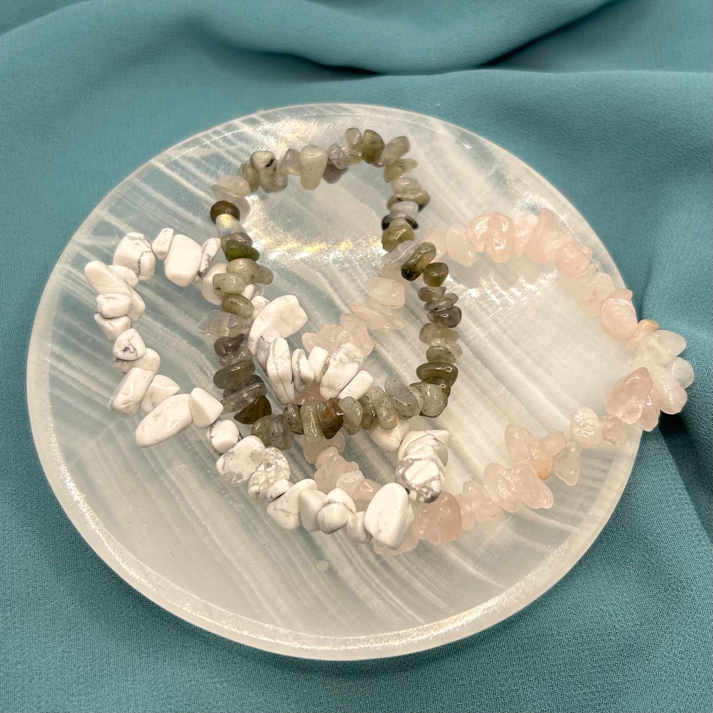 Crystal Chip Bracelet Bundles