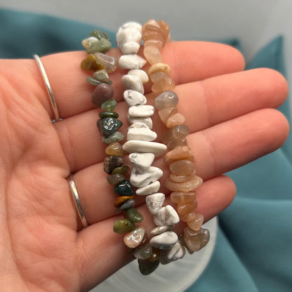 Crystal Chip Bracelet Bundles