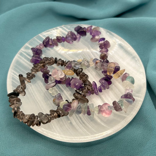 Crystal Chip Bracelet Bundles