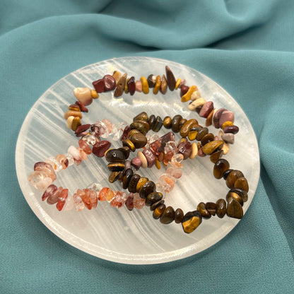 Crystal Chip Bracelet Bundles