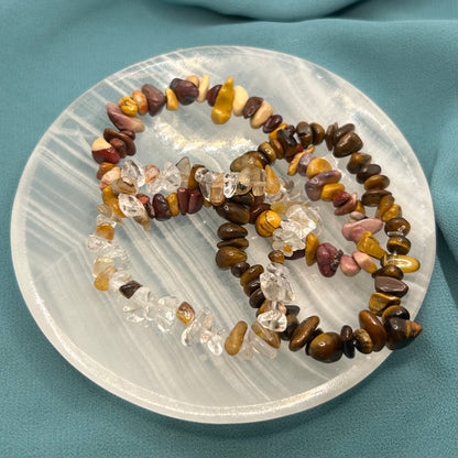 Crystal Chip Bracelet Bundles