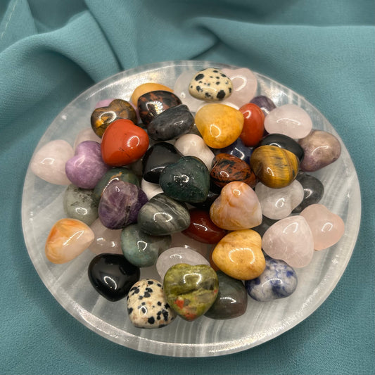 Mystery Mini Heart Crystal Carving