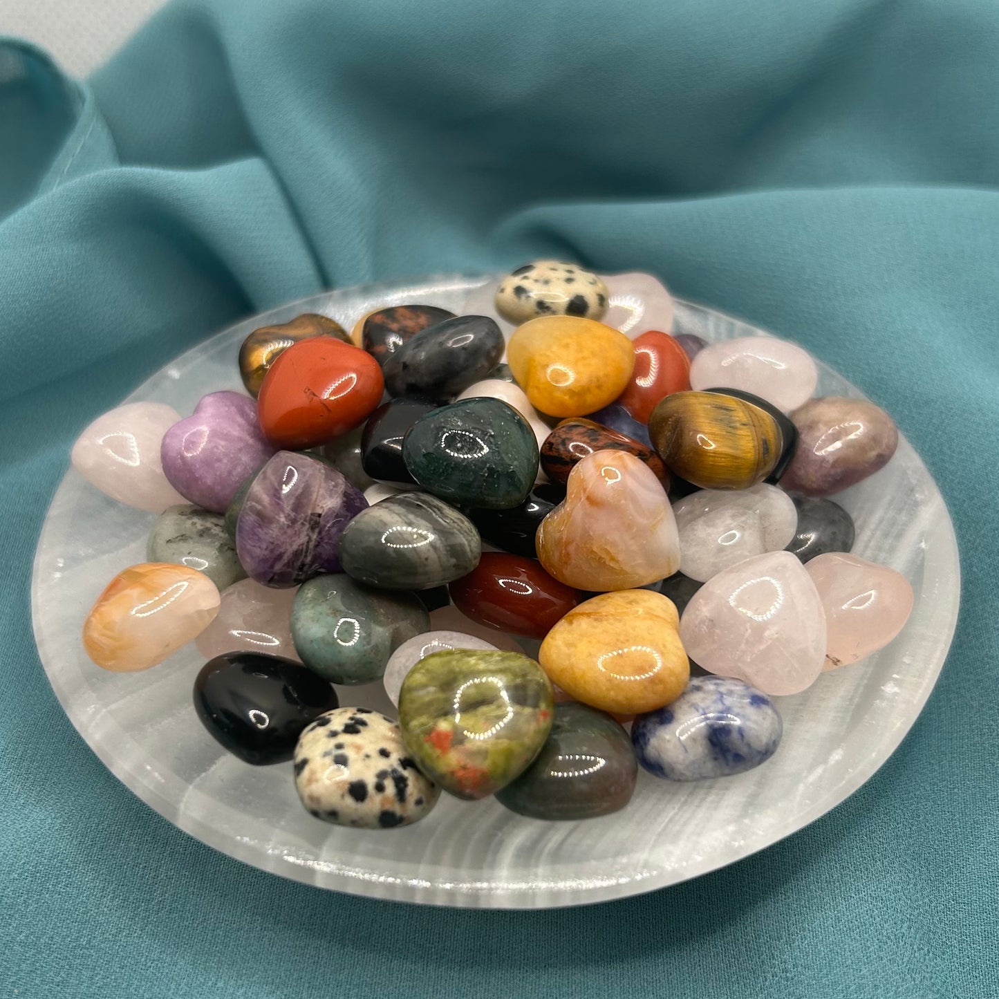 Mystery Mini Heart Crystal Carving