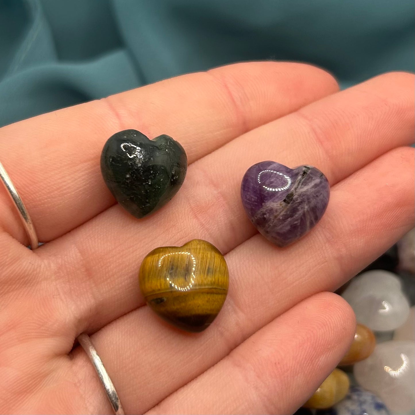 Mystery Mini Heart Crystal Carving